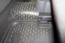 Mitsubishi Colt 2004-2012 (2009↗) Rubber Floor Mats (4 pcs, Novline) 3D photo 3