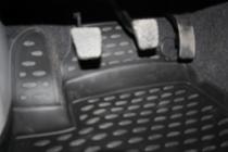Mitsubishi L200 2006-2015 (2010-2015) Rubber Floor Mats (4 pcs, Novline) 2D photo 2