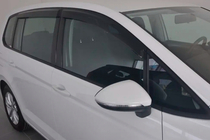 Volkswagen Touran 2015- Window Deflectors (4 pcs, HIC) photo 3