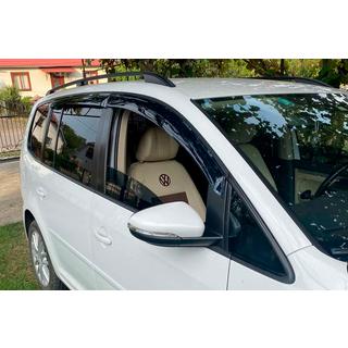 Window Deflectors (4 pcs, HIC) Volkswagen Touran 2015- photo 1