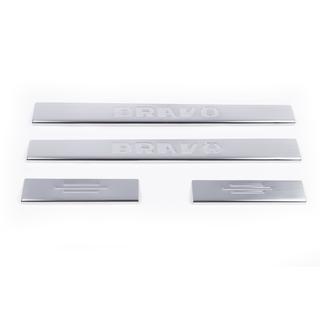 Carmos Door Sill Protectors (4 pcs, Stainless Steel) photo 2