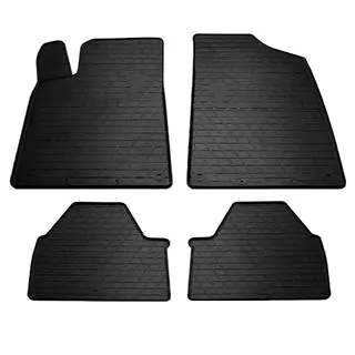 Rubber Floor Mats (4 pcs, Stingray Premium) Peugeot 607 1999-2010