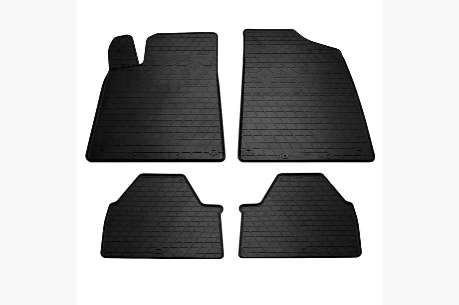 Peugeot 607 1999-2010 Rubber Floor Mats (4 pcs, Stingray Premium) Image