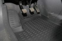 Opel Zafira B 2005–2011 Rubber floor mats (4 pcs, Novline) photo 2