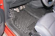 Peugeot Partner Tepee 2008-2018 Rubber floor mats (4 pcs, Novline) Option 1 photo 2
