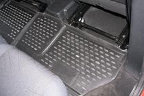 Peugeot Partner Tepee 2008-2018 Rubber floor mats (4 pcs, Novline) Option 1 photo 3