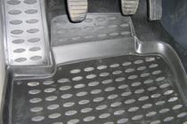 Renault Clio III 2005-2012 Rubber floor mats (4 pcs, Novline) photo 2