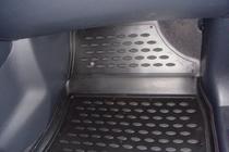 Renault Koleos 2008-2016 Rubber Floor Mats Interior (3 pcs, Novline) photo 4
