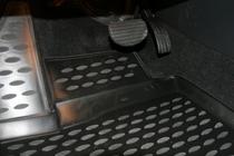 Renault Latitude 2010-2015 Rubber floor mats (4 pcs, Novline) photo 2