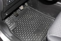 SsangYong Action 2005-2018 (2010↗) Rubber Floor Mats (3 pcs, Novline) New photo 2