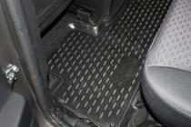 SsangYong Action 2005-2018 (2010↗) Rubber Floor Mats (3 pcs, Novline) New photo 3