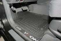 SsangYong Kyron 2005-2014 Rubber floor mats (4 pcs, Novline) photo 2