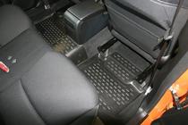 Subaru XV 2011-2017 Rubber floor mats (4 pcs, Novline) photo 3
