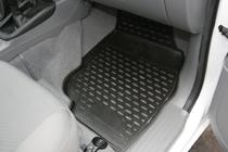 Toyota Hilux 2006-2015 (2008↗) Rubber floor mats (4 pcs, Novline) photo 4