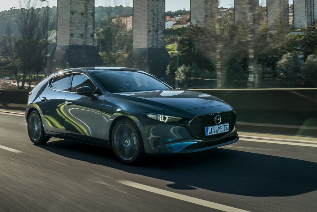 Compact hatchback Mazda 3 fourth generation