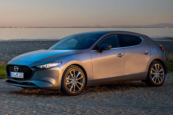 Compact hatchback Mazda 3 fourth generation