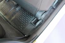 Toyota IQ 2008-2015 Rubber floor mats (4 pcs, Novline) photo 3