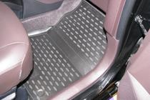 Toyota IQ 2008-2015 Rubber floor mats (4 pcs, Novline) photo 4
