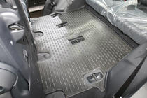 Toyota Land Cruiser 200 2007-2021 Rubber floor mats for interior (Novline, 2012-2015) photo 4