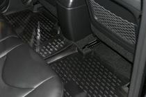 Toyota Rav 4 2006-2013 (2010↗) Rubber Floor Mats (4 pcs, Novline) photo 3
