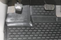 Toyota Sienna 2010-2020 Rubber floor mats (4 pcs, Novline) photo 2