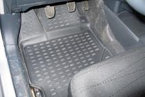 Toyota Yaris 2006-2011 Rubber Floor Mats Interior (3 pcs, Novline) photo 2