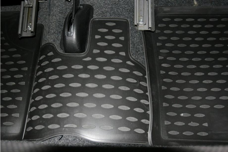 Lada Niva and Urban 1977- (2131) Rubber Floor Mats Interior (4 pcs, Novline) 4x4 5D Photo 4