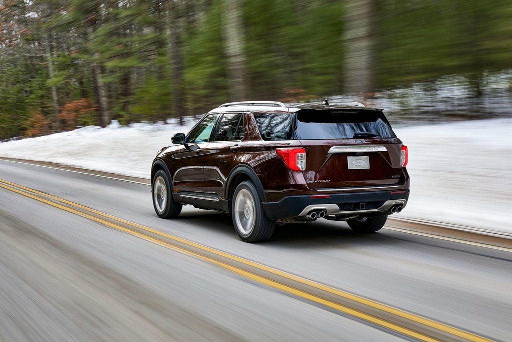Full-size crossover Ford Explorer 2020 model year