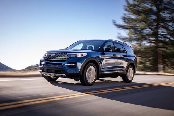 Full-size crossover Ford Explorer 2020 model year