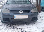 Volkswagen Golf 5 2003-2009 Winter grille cover (HB) Glossy photo 3