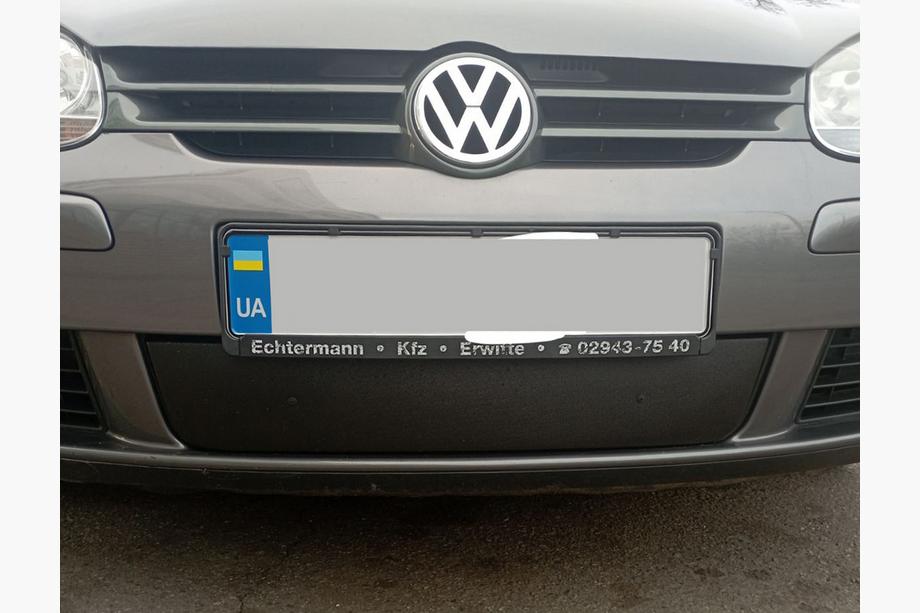 Volkswagen Golf 5 2003-2009 Winter grille cover (HB) Matte Photo 2