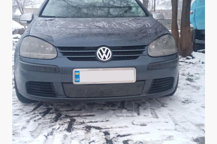 Volkswagen Golf 5 2003-2009 Winter grille cover (HB) Matte Photo 3