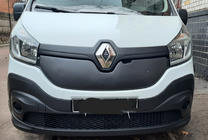 Renault Trafic 2015- Winter grille cover (2015-2020) Matte photo 1