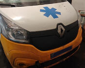 Renault Trafic 2015- Winter grille cover (2015-2020) Matte photo 3