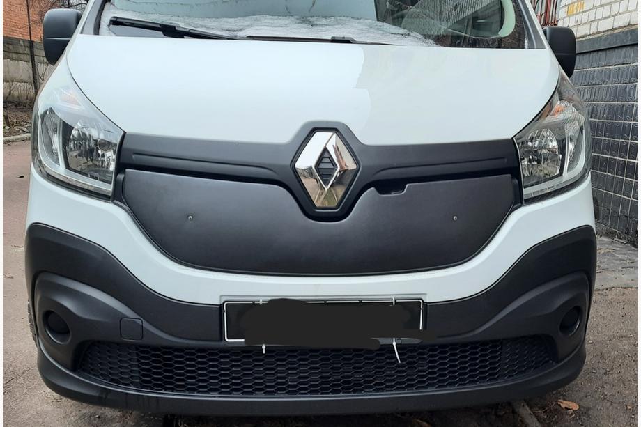 Renault Trafic 2015- Winter grille cover (2015-2020) Matte Image