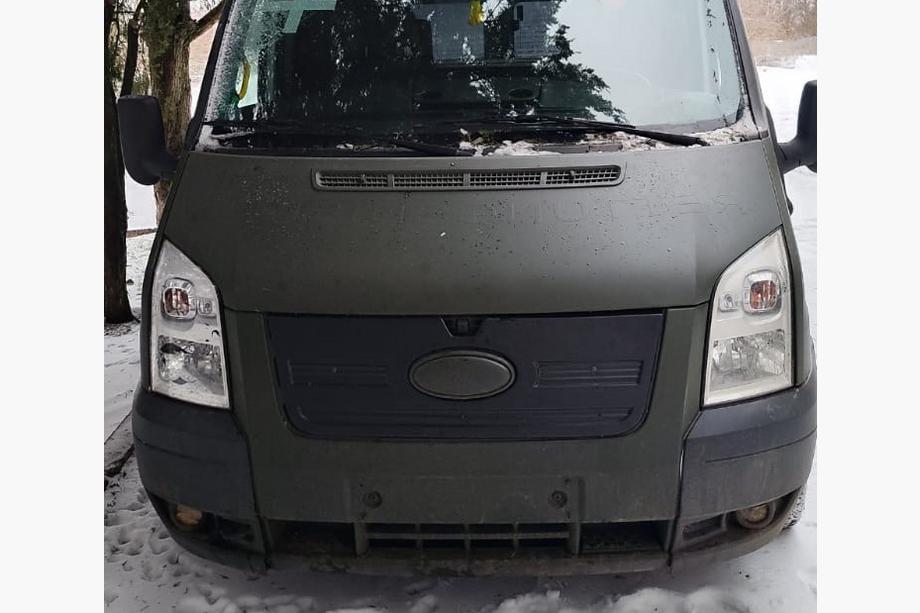 Ford Transit 2000–2014 Winter grille cover (2006-2014) Image