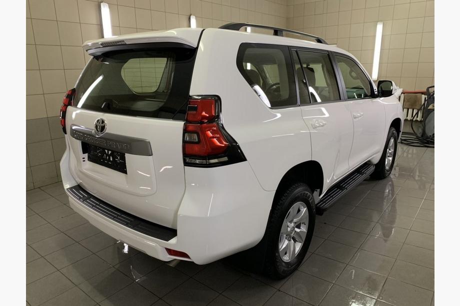 Toyota Land Cruiser Prado 150 2009-2023 Roof rails Turkish design (Black, 2 pcs) Metal Feet Photo 5