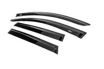 Nissan Qashqai 2010-2014 Window deflectors for 7-seater (4 pcs, HIC) photo 2