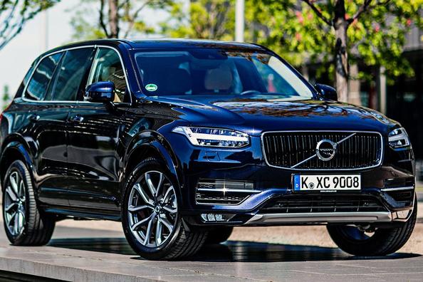 A mid-size luxury crossover Volvo XC90 second generation