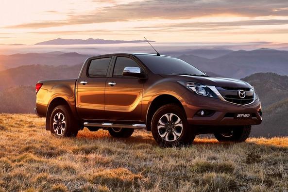 Mid-size body-on-frame pickup truck Mazda BT-50