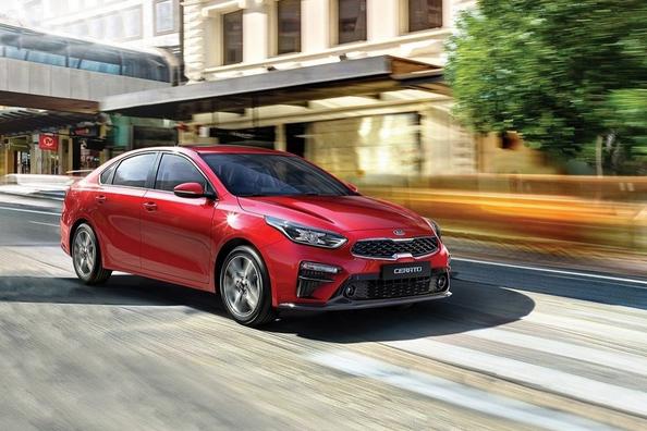 Compact sedan Kia Cerato fourth generation