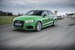 Review compact sport sedan Audi RS3 photo 9