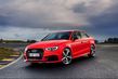 Review compact sport sedan Audi RS3 photo 2