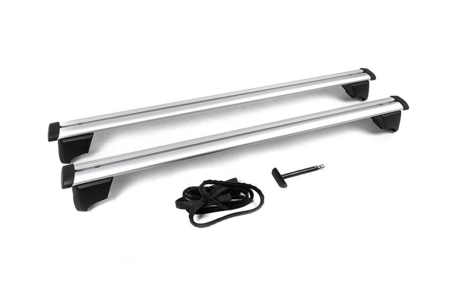 Audi Q5 2017-2025 Original Roof Rack Cross Bars for Railings (2 pcs) Image