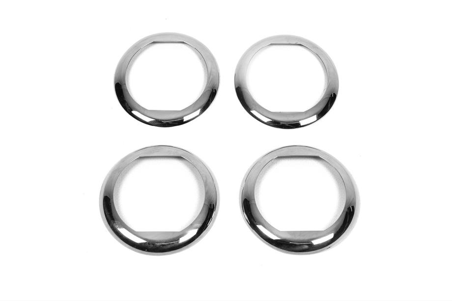 Fiat Doblo I 2001-2005 Vent flap cover (4 pcs, stainless steel) Image