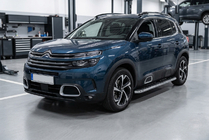 Citroen C5 Aircross 2017-2025 Side Steps Maydos V1 (2 pcs, Aluminum & Stainless Steel) photo 1