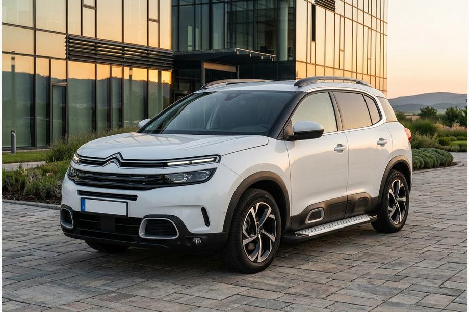 Citroen C5 Aircross 2017-2025 Side Steps Allmond Grey (2 pcs, Aluminum) Image