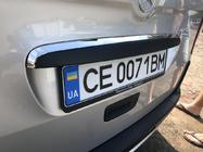 Mercedes Citan 2013-2021 Chrome trim above license plate (stainless steel) photo 3