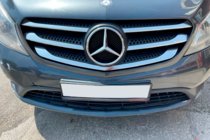 Mercedes Citan 2013-2021 Chrome Grille Covers (5 pcs, Stainless Steel) Carmos - Turkish Stainless Steel photo 5