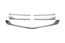 Mercedes Citan 2013-2021 Chrome Grille Covers (5 pcs, Stainless Steel) Carmos - Turkish Stainless Steel photo 4